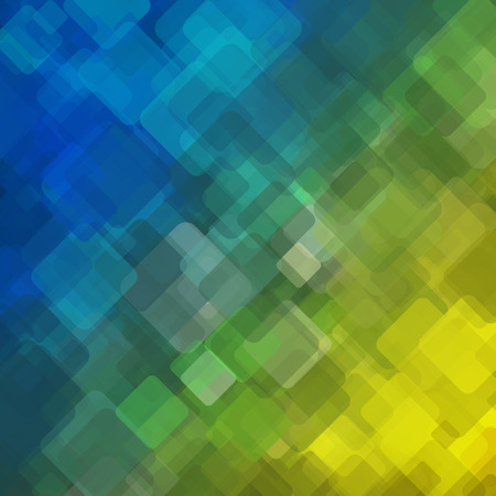 Abstract geometric background  consisting of overlapping square elementsのイラスト素材