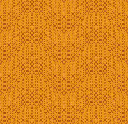 Seamless pattern on a color background. Has the shape of a wave. Consists of through geometric elements.のイラスト素材