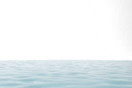 3d model water close-up. made in 3ds maxの写真素材