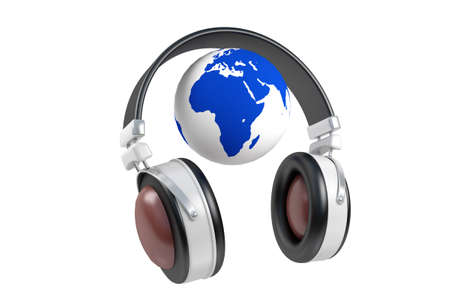 terrestial globe is the musicの写真素材