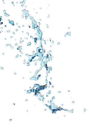 Fantasy soar Abstract water splash and bubble liquidの写真素材