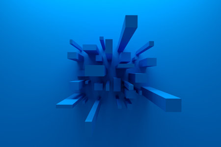 abstract background is in modern styleの写真素材