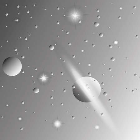 Glow light effect. Star burst with sparkles. Golden glowing lightsのイラスト素材