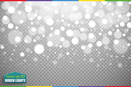 Set of snow icicles isolated on transparent illustration.のイラスト素材
