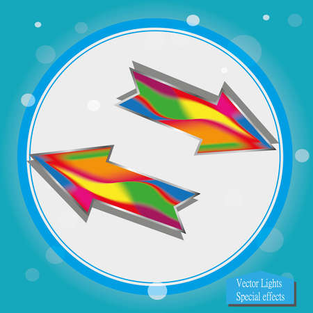 Vector arrow icon. Arrow abstract logo template. cursor. Vector abstract, material design arrow logo design templateのイラスト素材