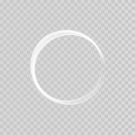 Abstract light lines of motion and speed in golden color. Light everyday glowing effect. semicircular wave, light trail curve swirl, car headlights, incandescent optical fiber.のイラスト素材