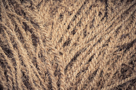 Coconut rope texture as a background