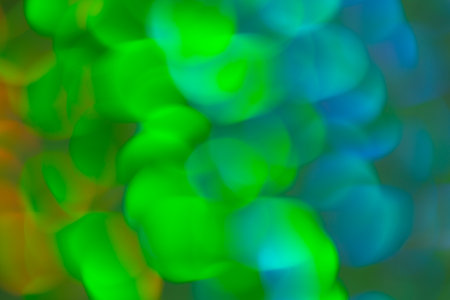 Abstract bokeh background. Defocused lights. Party, holiday and festive conceptの写真素材