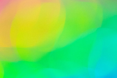 Abstract background made of bright blurred grainy texture. Colorful digital grain soft noise effect....