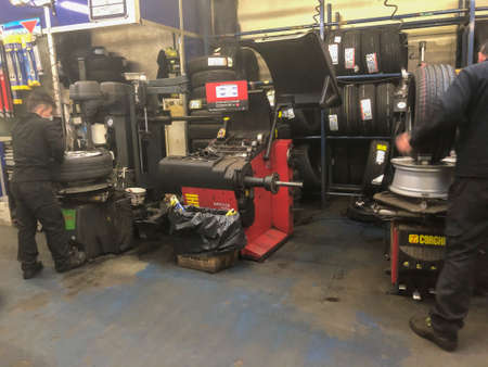 CAR WHEELS WORKSHOPの写真素材