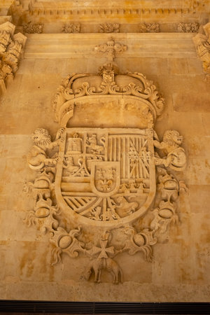 Heraldic Coat of Arms of the City of Salamanca, Spainの写真素材