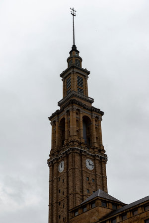 Tower of the labor university of GijÃ³n, Spain 2023