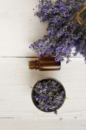 Aroma Spa Kit for healthy sleep and body skin care. organic natural cosmetics. healthy lifestyle.の写真素材