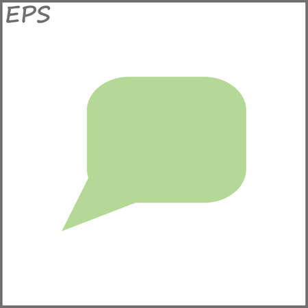chat icon vector illustrationsのイラスト素材