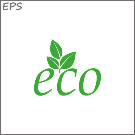 Leafs sign - vector iconのイラスト素材