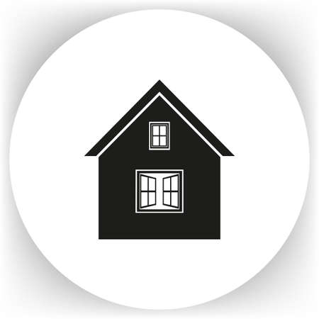 Home icon, vector illustrationのイラスト素材