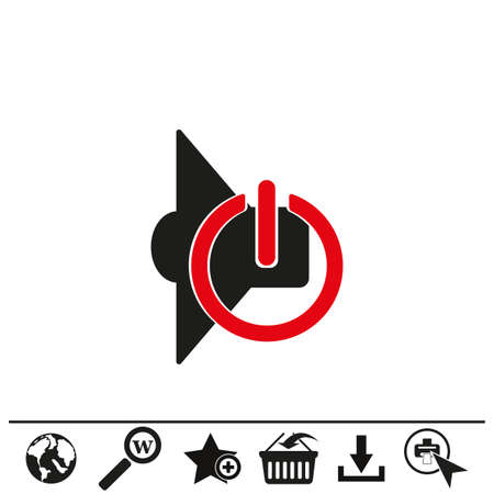 Speaker icon illustration.のイラスト素材