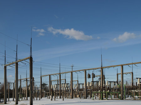 High voltage transformer station facility