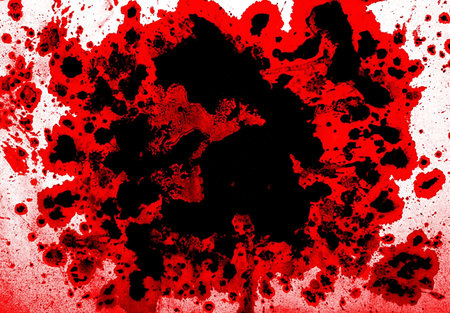 Blood splatter backgroundの写真素材