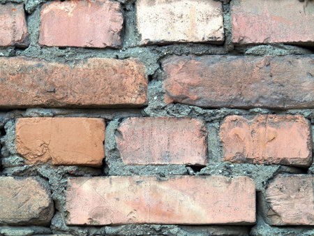 Detailed brick wall background - texture set #8