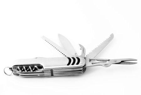 Multipurpose folding pocket knife