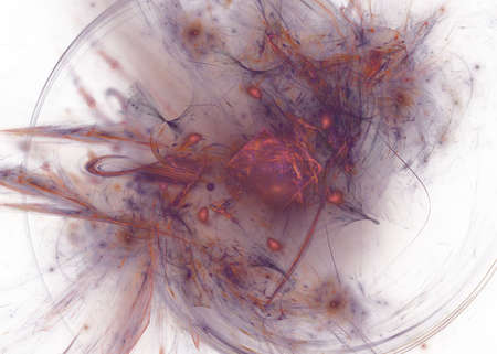 Abstract ink blotsの写真素材