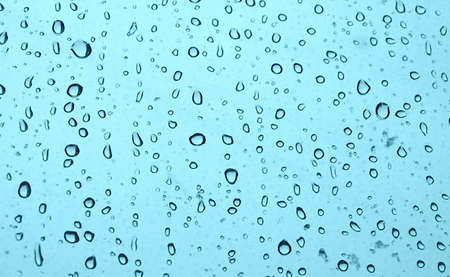 Rain drops and melting snow closeup backgroundの写真素材