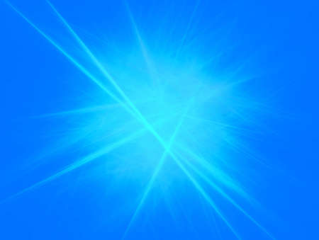 Blue light streaks backgroundの写真素材