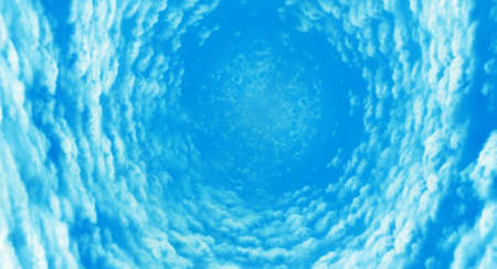 Surreal cloud vortex backgroundの写真素材