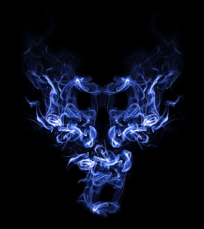 Smoke demonの写真素材