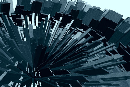 Surreal Futuristic City