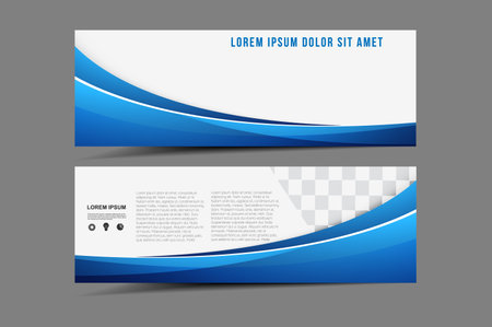 business stand banner template design with minimalist style use for product publicationのイラスト素材