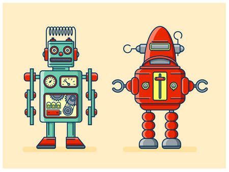 Robots.のイラスト素材