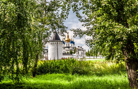 Tobolsk Kremlin, view from the garden Ermak