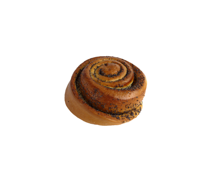 tasty and healthy bread for a healthy diet. isolated on white background without shadows. easy to cut for your design.の写真素材