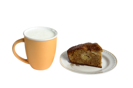 tasty and healthy bread for a healthy diet. isolated on white background without shadows. easy to cut for your design.の写真素材