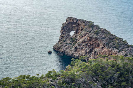 Mountain in the seaのeditorial素材