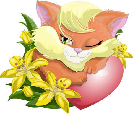 	gentle kittyの写真素材