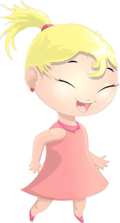little girlのイラスト素材