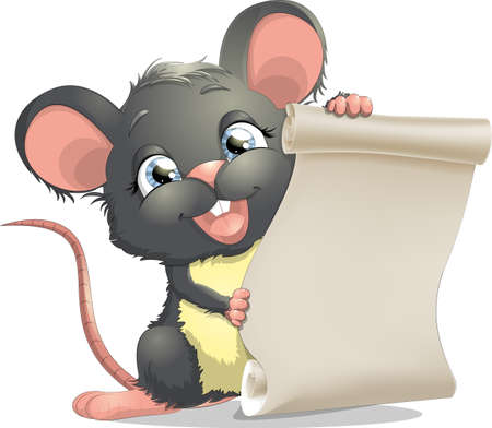 little mouseのイラスト素材