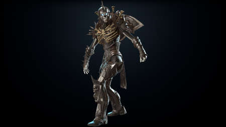 3D render Necromancerの写真素材