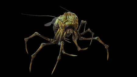 the evil bug 3d render