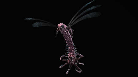 the evil bug 3d renderの写真素材