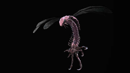 the evil bug 3d renderの写真素材