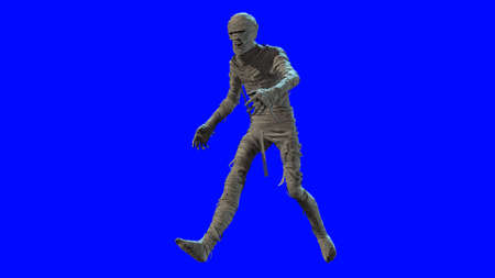 cool mummy 3d render imageの写真素材