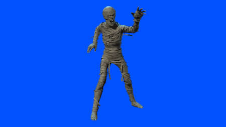 cool mummy 3d render imageの写真素材