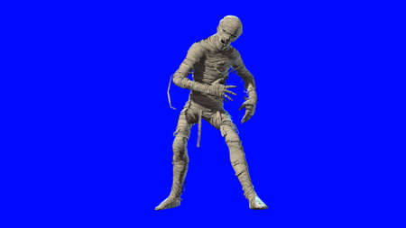 cool mummy 3d render imageの写真素材
