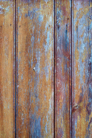 Wooden boards, in the form of a fence, texture
