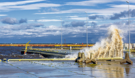 Wave Baltic storm
