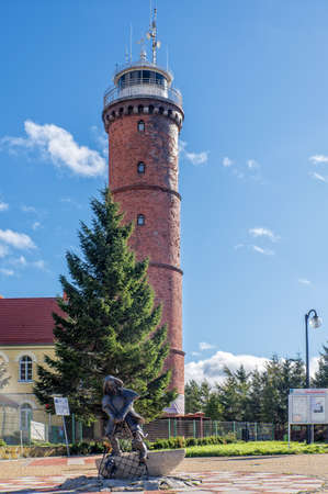 Lighthouse Jershoeft Hinterpommernのeditorial素材